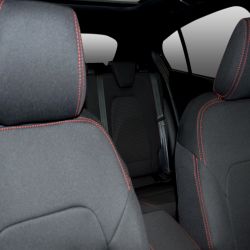 FRONT Seat Covers Full-Length With Map Pockets & Rear Full-length Custom Fit  Ford Focus Mk4 (2018-Now), Premium Neoprene, Waterproof | Supertrim