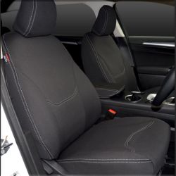 FRONT Seat Covers Full-Length with Map Pockets Custom Fit  Ford Mondeo MD (2015-Now), Premium Neoprene | Supertrim 