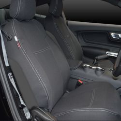 Ford Mustang Hardtop (2015-NOW) FRONT Seat Covers, Custom Fit, Premium Neoprene (Automotive-Grade) 100% Waterproof