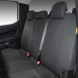 REAR seat covers Custom Fit FORD Ranger Next-Gen XL/XLS/XLT (2022-Now), Heavy Duty Neoprene, Waterproof | Supertrim