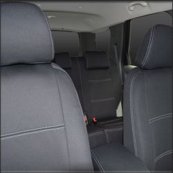 FRONT Full-Length with Map Pockets & Rear Seat Covers Custom Fit Ford Territory (2004-2016), Premium Neoprene, Waterproof | Supertrim
