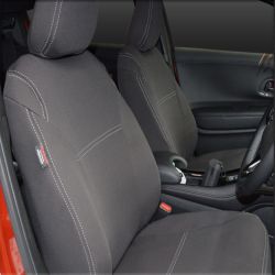 FRONT Seat Covers Full-Length with Map Pockets Custom Fit  Honda HR-V (2015-Now) Premium Neoprene | Supertrim 
