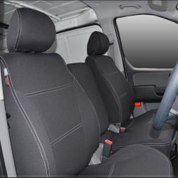Seat Covers FRONT Bucket Bench With Full-Back, Snug Fit for Hyundai iLoad TQ-V (Feb 2008 - Now)  , Premium Neoprene (Automotive-Grade) 100% Waterproof