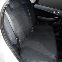 REAR seat covers Full-length Custom Fit Hyundai Kona OS (2017-Now), Premium Neoprene, Waterproof | Supertrim