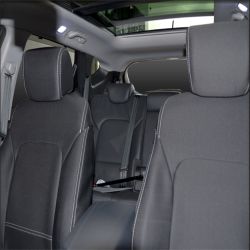 Seat Covers Front Pair & Rear Snug Fit For Hyundai Santa Fe DM (2012-2018), Premium Neoprene (Automotive-Grade) 100% Waterproof