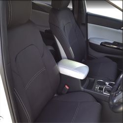 Kia Cerato Hatch (2018-NOW) FRONT Seat Covers, Custom Fit, Premium Neoprene (Automotive-Grade) 100% Waterproof