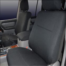 FRONT Seat Covers Custom Fit Toyota 100 Series Landcruiser, Premium Neoprene, Waterproof | Supertrim