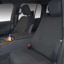 ALL 3 ROWS Seat Covers Custom Fit Toyota Landcruiser 300 Series (2021-Now) - GX & GXL, Heavy Duty Neoprene, Waterproof | Supertrim 