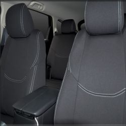 FRONT Standard & REAR Full-length Seat Covers Custom Fit Mazda CX-8 (2018-Now), Premium Neoprene, Waterproof | Supertrim