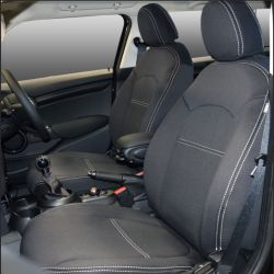 FRONT Seat Covers Full-Length with Map Pockets Custom Fit Mini Cooper (2015-now) Premium Neoprene | Supertrim 