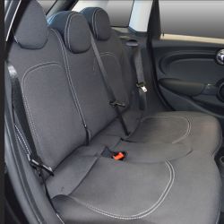 REAR seat covers Full-length Custom Fit Mini Cooper (2015-now) Premium Neoprene, Waterproof | Supertrim
