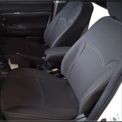 FRONT Seat Covers Custom Fit Mitsubishi ASX XA/XB/XC (2010-2018) Premium Neoprene (Automotive-Grade) 100% Waterproof