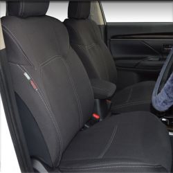 FRONT Seat Covers Custom Fit Mitsubishi Outlander ZL (2019-2021), Premium Neoprene, Waterproof | Supertrim