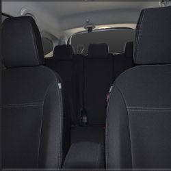 FRONT Full-Length with Map Pockets & Rear Seat Covers Custom Fit Nissan Dualis +2 (2007-2013) 7 seats, Premium Neoprene, Waterproof | Supertrim