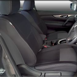 FRONT seat covers Custom Fit  Nissan Qashqai (2014-2021) Premium Neoprene, Waterproof | Supertrim