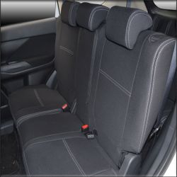 REAR seat covers Full-length Custom Fit Mitsubishi Outlander ZM (2022-Now), Heavy Duty Neoprene, Waterproof | Supertrim