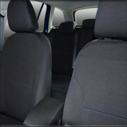 FRONT Seat Covers + Rear Full-length Cover Custom Fit SKODA Octavia 5E (2013-now), Premium Neoprene, Waterproof | Supertrim 