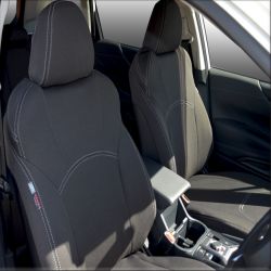 FRONT Full-back Seat Covers Custom Fit Subaru Forester (2018-Current), Premium Neoprene, Waterproof | Supertrim