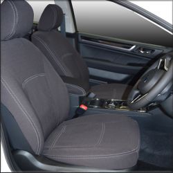 FRONT Standard & REAR Full-back (with Armrest access Zip) for Subaru Liberty BN (2014-2020), Snug Fit, Premium Neoprene (Automotive-Grade) 100% Waterproof