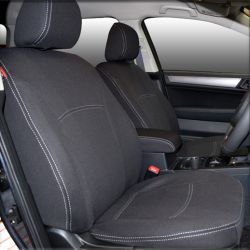FRONT Full-back Seat Covers for Subaru Outback (2014-2020), Snug Fit, Premium Neoprene (Automotive-Grade) 100% Waterproof