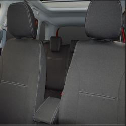FRONT Seat Covers + Rear Full-length Cover Custom Fit Suzuki Vitara (Nov 2015 - Now), Premium Neoprene, Waterproof | Supertrim 
