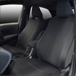 FRONT Seat Covers & REAR Cover Custom Fit Toyota Corolla Cross (2022-Now), Premium Neoprene, Waterproof | Supertrim 