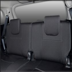 3rd Row Full-Back Seat Covers Custom Fit Toyota Fortuner AN160 (Oct 2015 - Now), Heavy Duty Neoprene (Automotive-Grade) 100% Waterproof 