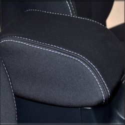 CONSOLE Lid Cover Snug Fit for Toyota Hilux MK.7 (Aug 2009 - Aug 2015) Snug Fit, Premium Neoprene (Automotive-Grade) 100% Waterproof