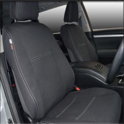 FRONT Seat Covers Snug Fit for Toyota Kluger (Mar 2014 - Now), Premium Neoprene (Automotive-Grade) 100% Waterproof