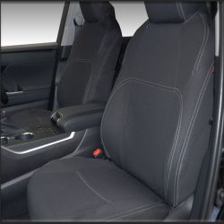 FRONT Seat Covers Full-Length with Map Pockets Custom Fit Toyota Kluger (2021-Now), Premium Neoprene | Supertrim 