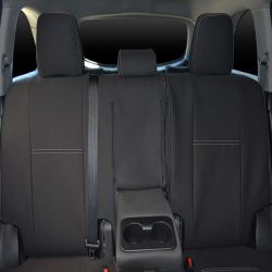 Seat Covers 2nd Row Full Back + Armrest Zip Custom Fit Toyota Rav4 XA40 (2013 - 2018), Premium Neoprene (Automotive-Grade) 100% Waterproof