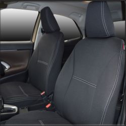 FRONT Seat Covers Full-Length Custom Fit Toyota Yaris Cross (2020-Now), Heavy Duty Neoprene | Supertrim