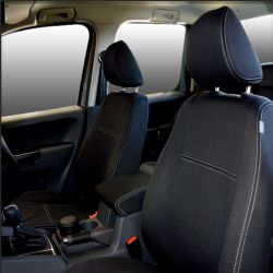 FRONT Seat Covers Full-Length Custom Fit Volkswagen Amarok Ultimate (2017-Now), Heavy Duty Neoprene | Supertrim