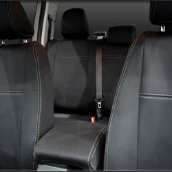 Seat Covers Front Pair & Rear Custom Fit Volkswagen Amarok (Feb 2011 -  2022), Heavy Duty Neoprene (Automotive-Grade) 100% Waterproof