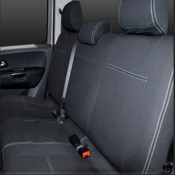 REAR seat covers Custom Fit Volkswagen Amarok Ultimate (2017-Now), Heavy Duty Neoprene, Waterproof | Supertrim