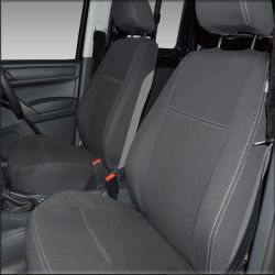 FRONT seat covers Custom Fit Volkswagen Caddy Mk.4 (2015-Now), Premium Neoprene, Waterproof | Supertrim