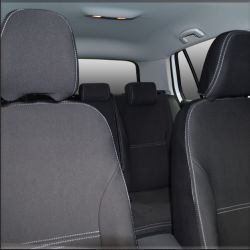 FRONT Seat Covers + Rear Full-length Cover Custom Fit Volkswagen MK 7.5 Golf (2017-now), Premium Neoprene, Waterproof | Supertrim 
