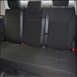 Third Row Bench Seat Covers Full-Length Custom Fit VOLKSWAGEN MULTIVAN T5 (DEC 04 - NOV 15),  Heavy Duty Neoprene | Supertrim