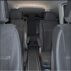  ALL 3 ROWS Seat Covers Custom Fit VOLKSWAGEN MULTIVAN T5 (DEC 04 - NOV 15),  Heavy Duty Neoprene | Supertrim