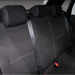 REAR seat covers Full-length Custom Fit Volkswagen (VW) Polo 6R (2010-2017) or AW (2017-Now) Comfortline, Trendline or GTi, Premium Neoprene, Waterproof | Supertrim