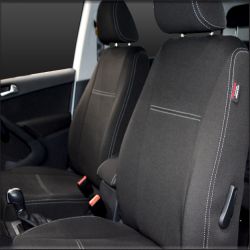 FRONT Seat Covers Full-Length Custom Fit Volkswagen Tiguan (2016-Now), Premium Neoprene | Supertrim