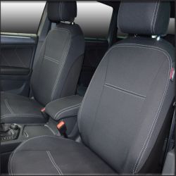 FRONT Seat Covers Custom Fit Volkswagen Tiguan (2016-Now), Premium Neoprene, Waterproof | Supertrim
