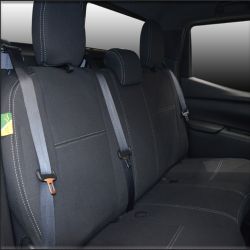 REAR Seat Covers Custom Fit Mercedes-Benz X-Class  470 (2017-2020) Premium Neoprene (Automotive-Grade) 100% Waterproof