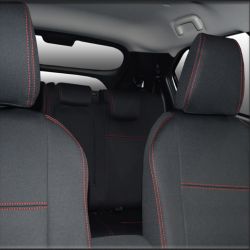 FRONT Seat Covers + Rear Full-length Cover Custom Fit  Mitsubishi Eclipse Cross YA/YB (2017-now) Premium Neoprene, Waterproof | Supertrim 