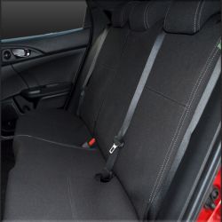 REAR seat covers Full-length Custom Fit Honda Civic 10th Gen (2016-2021), Premium Neoprene, Waterproof | Supertrim