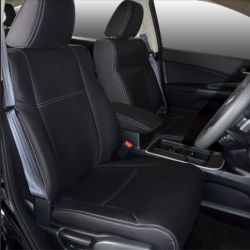 FRONT Seat Covers Full-Length with Map Pockets Custom Fit Honda CR-V RD7 (2001-2006), Premium Neoprene | Supertrim 