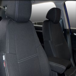 FRONT Seat Covers Full-Length with Map Pockets Custom Fit  Honda CR-V (2018-Now) Premium Neoprene | Supertrim 