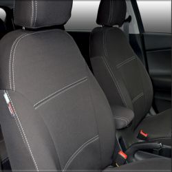 FRONT Seat Covers Full-Length with Map Pockets Custom Fit Hyundai i30 PD (2017-Now), Premium Neoprene | Supertrim