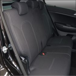 REAR seat covers Full-length Custom Fit Hyundai i30 PD (2017-Now), Premium Neoprene, Waterproof | Supertrim