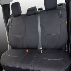REAR seat covers Custom Fit ISUZU D-MAX RG (2021-Now), Heavy Duty Neoprene, Waterproof | Supertrim
